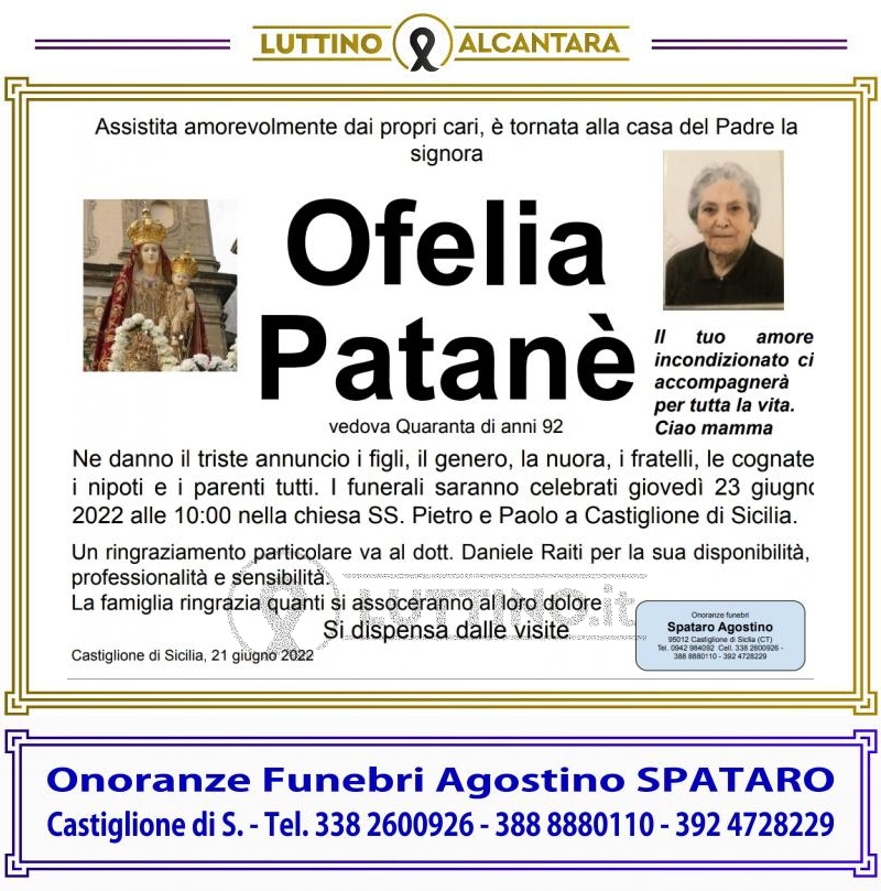 Ofelia  Patané 